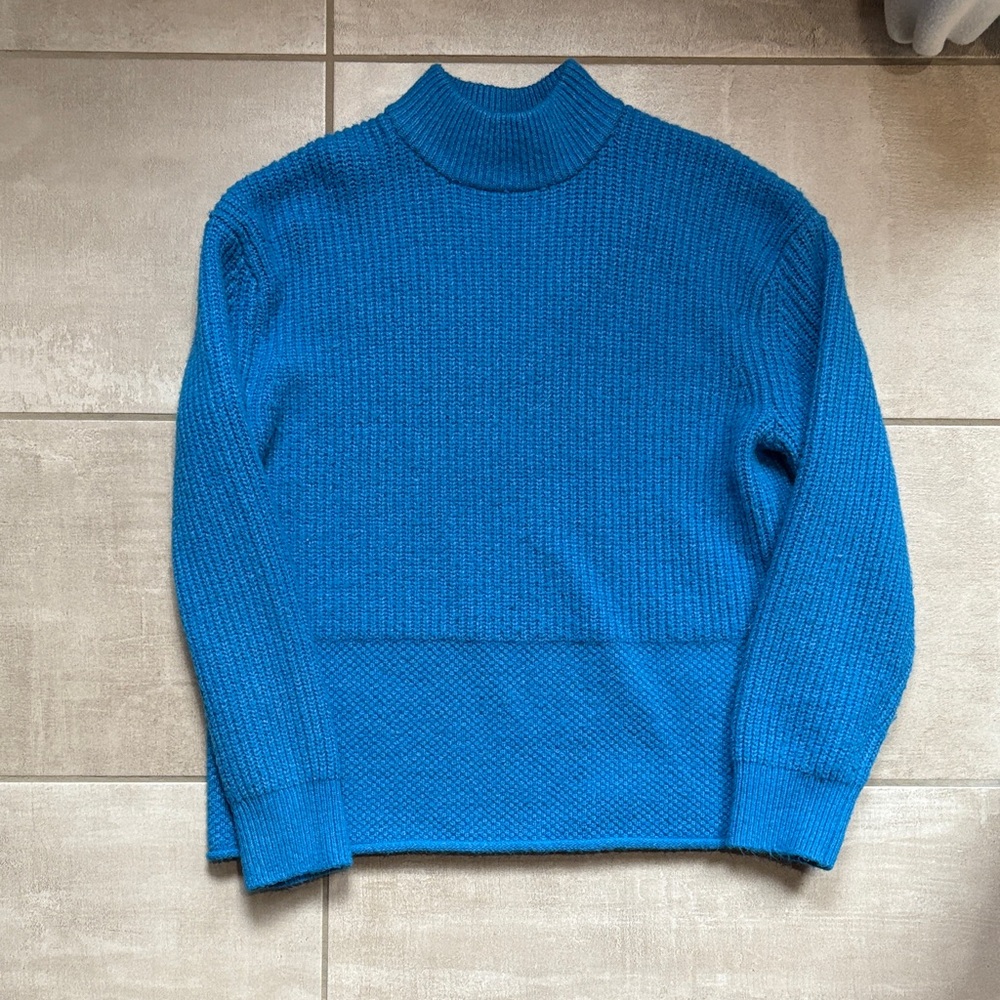 Reitmans Men's Vibrant Blue Turtleneck Sweater